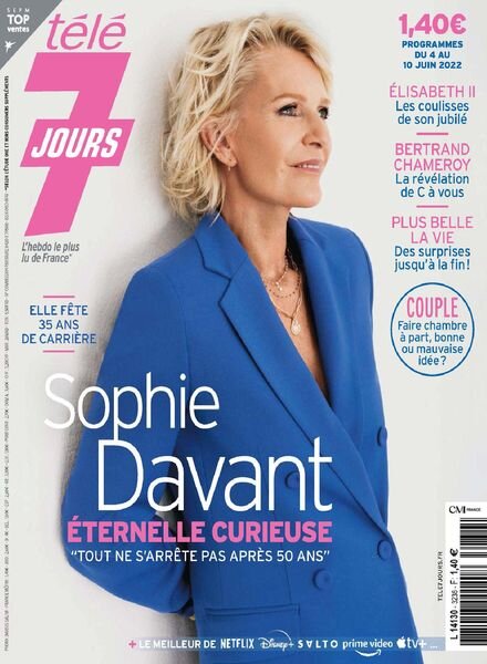Tele 7 Jours – 04 juin 2022 Cover