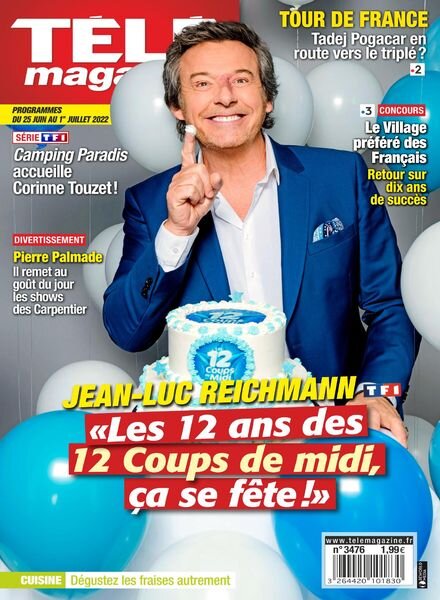 Tele Magazine – 25 Juin 2022 Cover
