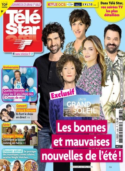 Tele Star – 20 Juin 2022 Cover