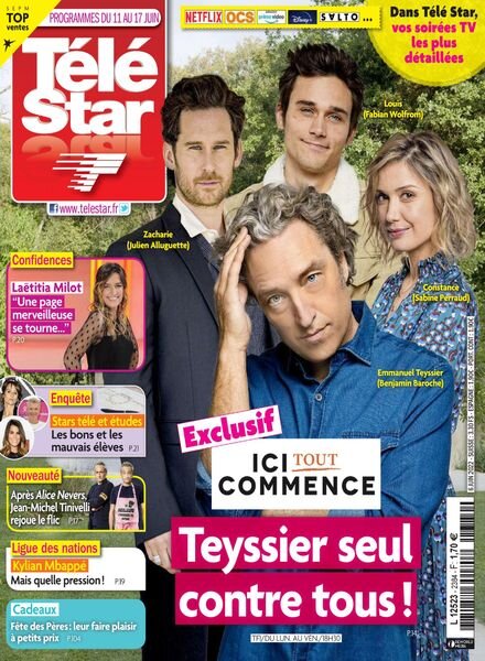 Tele Star – 6 Juin 2022 Cover