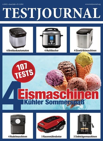 TESTJOURNAL – 27 Mai 2022 Cover