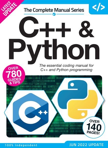 The Complete Python & C++ Manual – 19 June 2022 Cover
