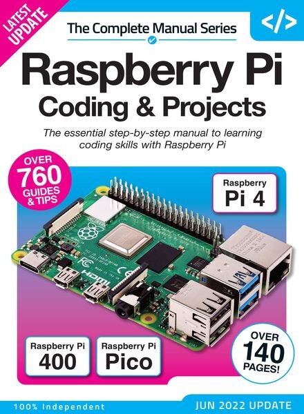 The Complete Raspberry Pi Manual – June 2022 Cover