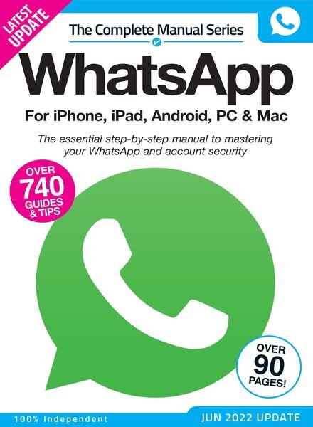 The Complete WhatsApp Manual – June 2022 Cover