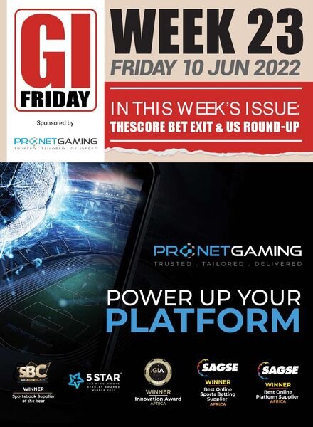 The Gambling Insider Friday – 10 June 2022 Cover