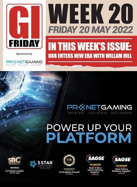 The Gambling Insider Friday – 20 May 2022 Cover