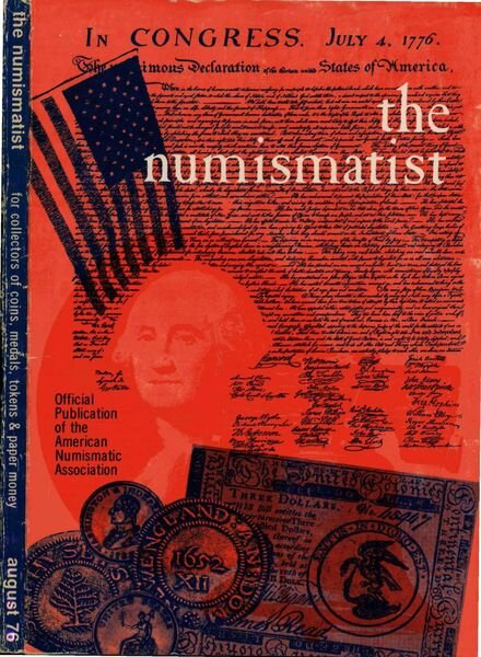 The Numismatist – August 1976 Cover