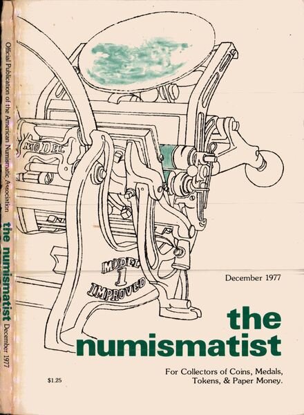 The Numismatist – December 1977 Cover