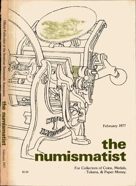 The Numismatist – February 1977 Cover