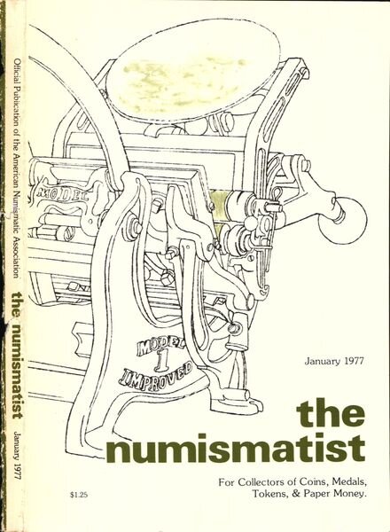 The Numismatist – January 1977 Cover