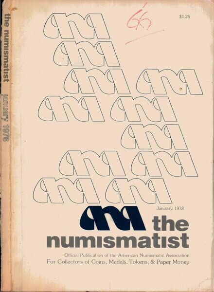 The Numismatist – January 1978 Cover