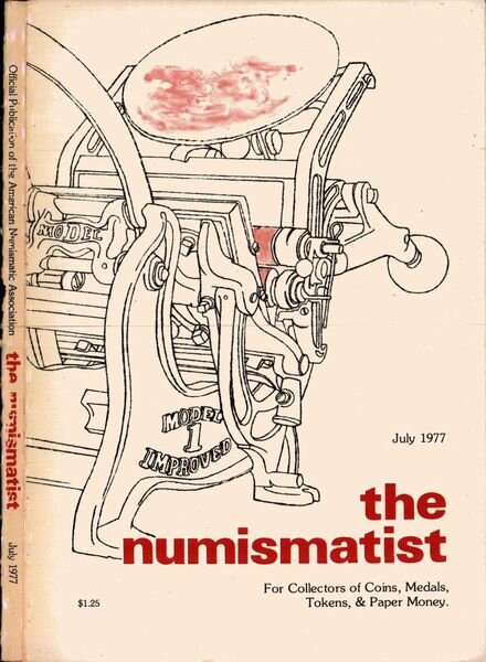 The Numismatist – July 1977 Cover