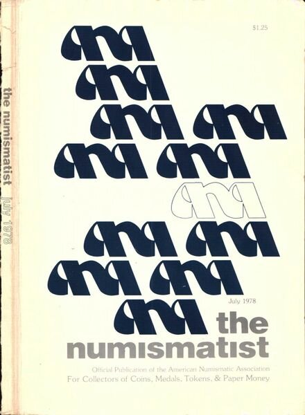 The Numismatist – July 1978 Cover