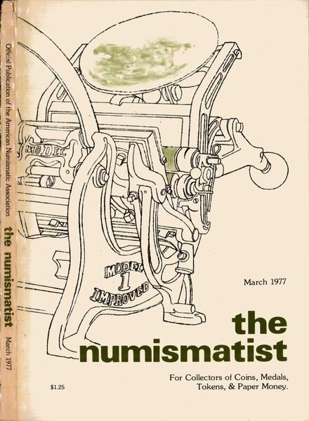 The Numismatist – March 1977 Cover