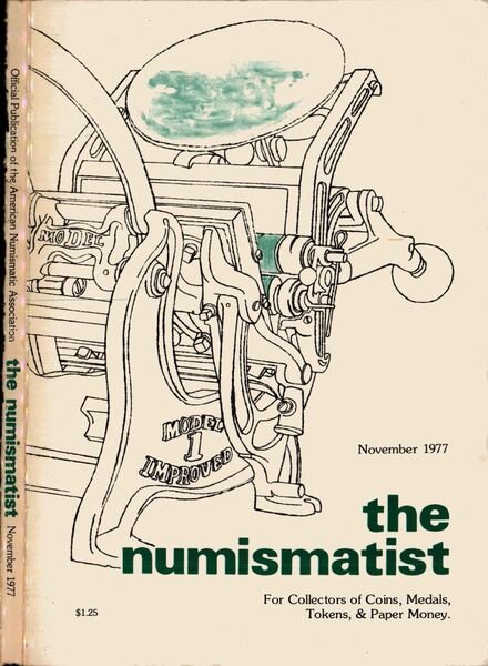 The Numismatist – November 1977 Cover