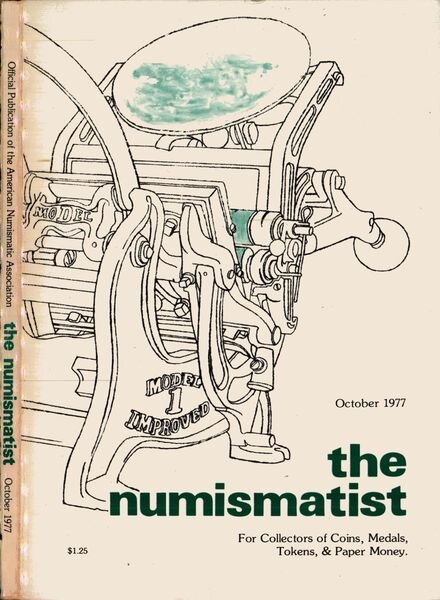 The Numismatist – October 1977 Cover
