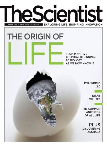 The Scientist – March 2014 Cover