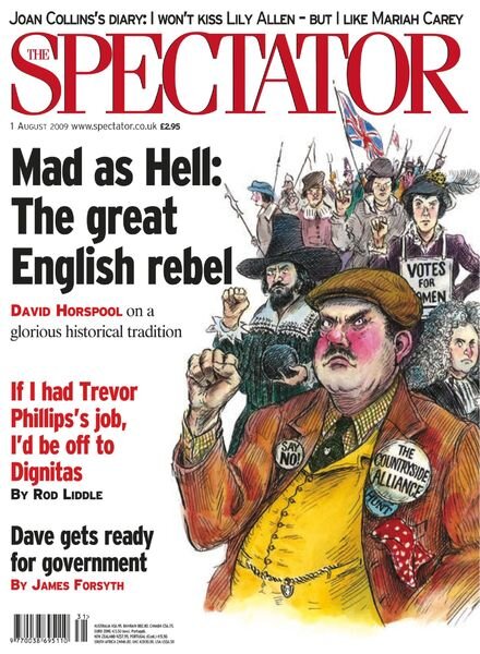 The Spectator – 1 August 2009 Cover