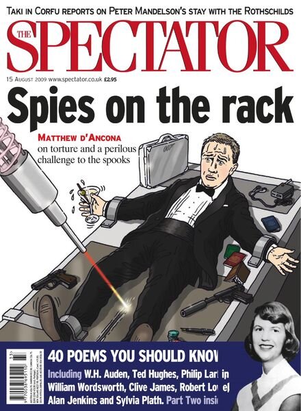 The Spectator – 15 August 2009 Cover