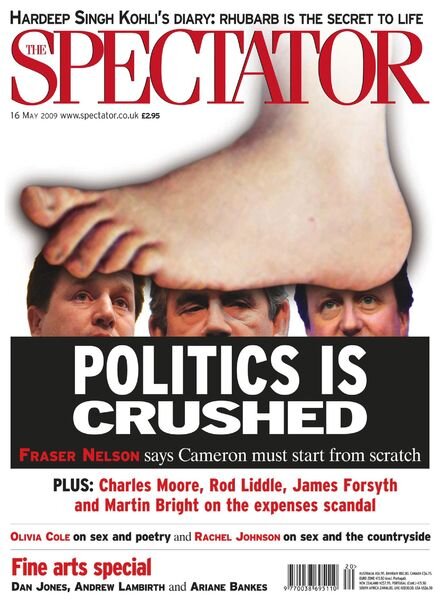 The Spectator – 16 May 2009 Cover