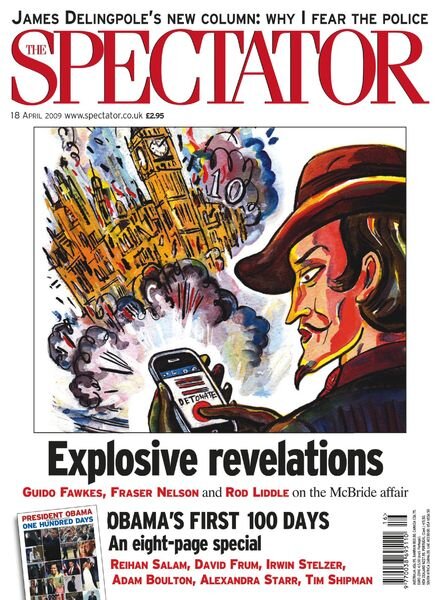 The Spectator – 18 April 2009 Cover