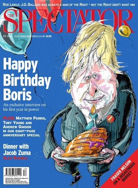 The Spectator – 25 April 2009 Cover