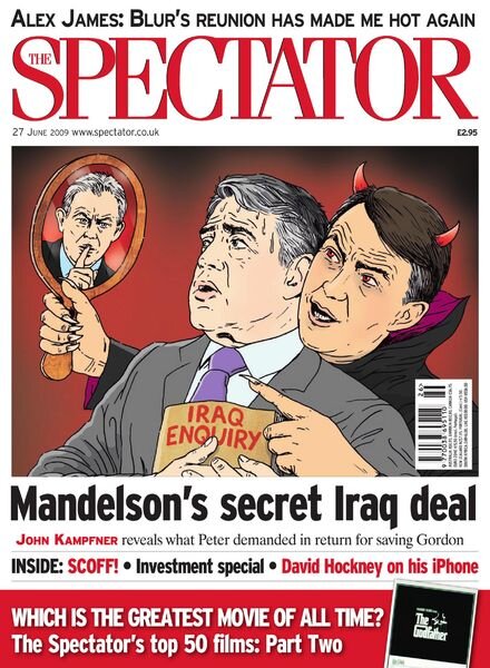 The Spectator – 27 June 2009 Cover