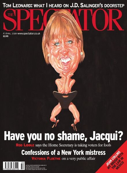 The Spectator – 4 April 2009 Cover