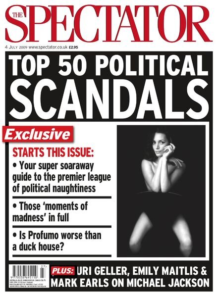 The Spectator – 4 July 2009 Cover