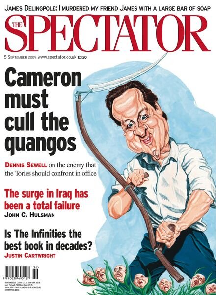 The Spectator – 5 September 2009 Cover