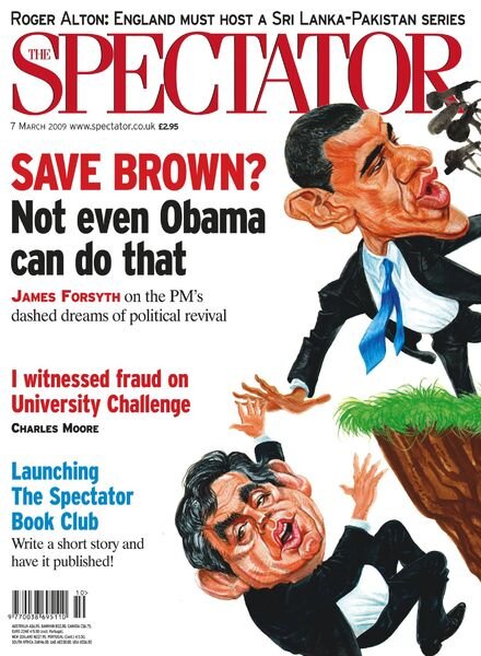 The Spectator – 7 March 2009 Cover