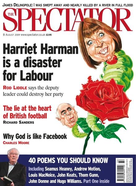 The Spectator – 8 August 2009 Cover