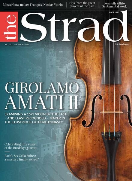 The Strad – Issue 1587 – July 2022 Cover