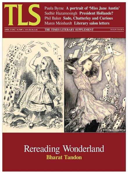 The Times Literary Supplement – 13 April 2012 Cover