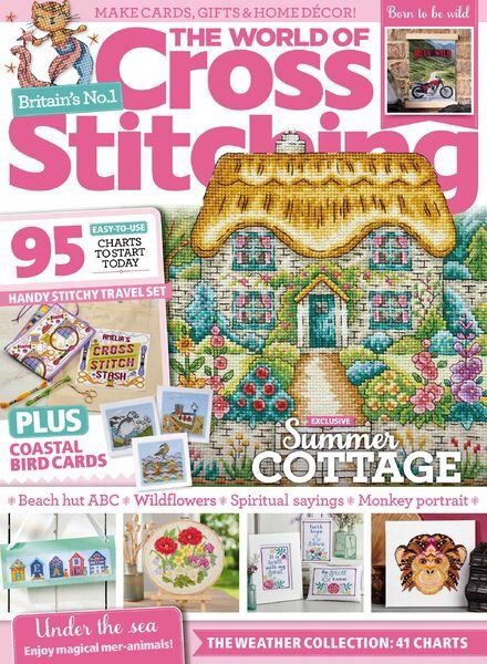The World of Cross Stitching – August 2022 Cover