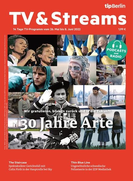 tipBerlin TV & Streams – 24 Mai 2022 Cover