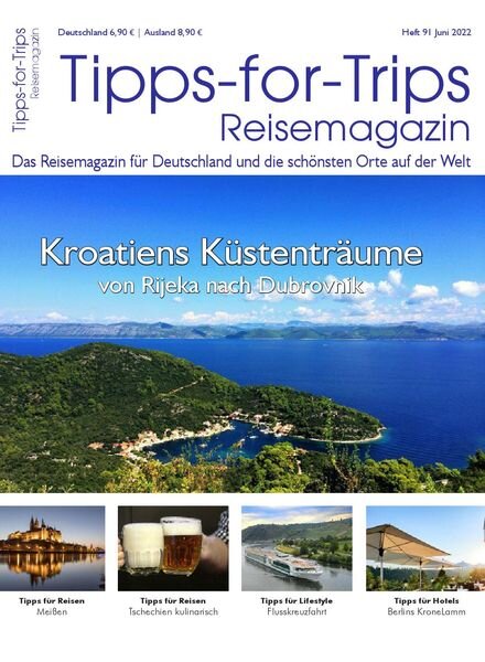 Tipps for Trips – Juni 2022 Cover
