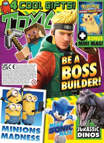 Toxic – 25 May 2022 Cover