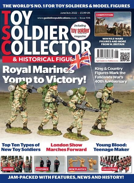 Toy Soldier Collector & Historical Figures – Issue 106 – June-July 2022 Cover