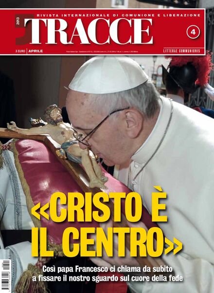 Tracce – Aprile 2013 Cover