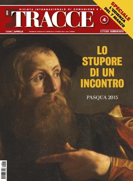 Tracce – Aprile 2015 Cover
