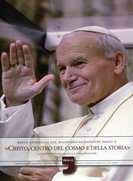 Tracce – Cristo Centro del Cosmo e Della Storia – Aprile 2011 Cover