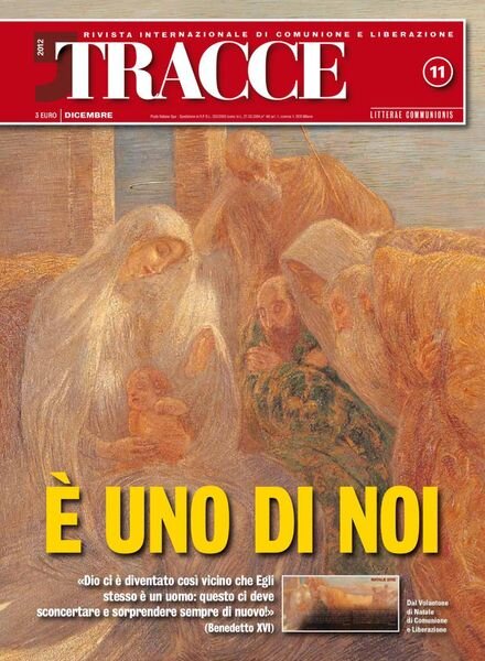 Tracce – Dicembre 2012 Cover