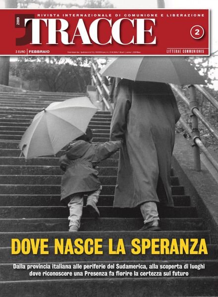 Tracce – Febbraio 2009 Cover