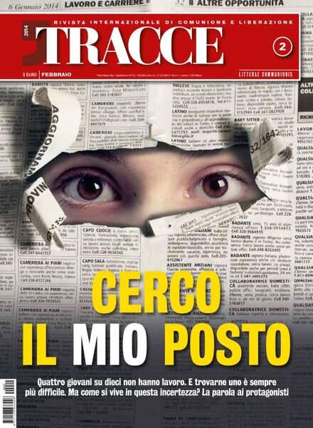 Tracce – Febbraio 2014 Cover