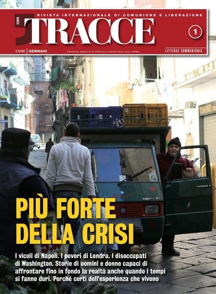 Tracce – Gennaio 2009 Cover