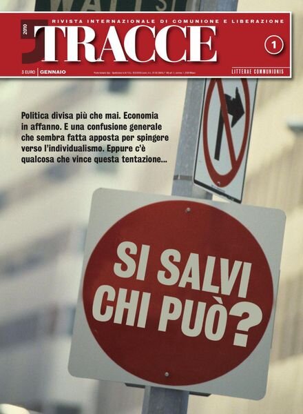 Tracce – Gennaio 2010 Cover