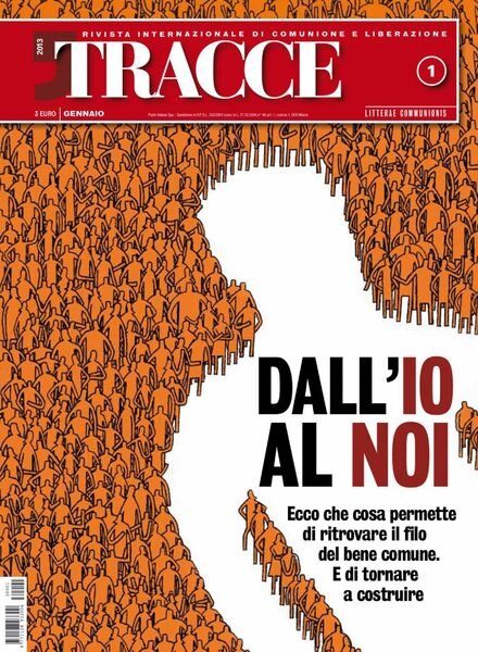Tracce – Gennaio 2013 Cover