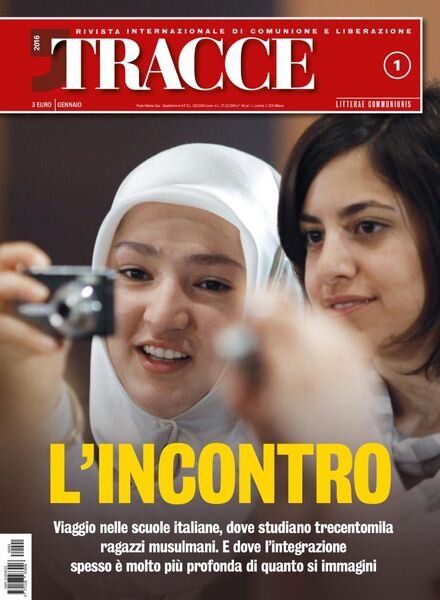 Tracce – Gennaio 2016 Cover