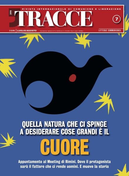 Tracce – Luglio-Agosto 2010 Cover